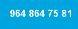 964 864 75 81 964 864 75 81
